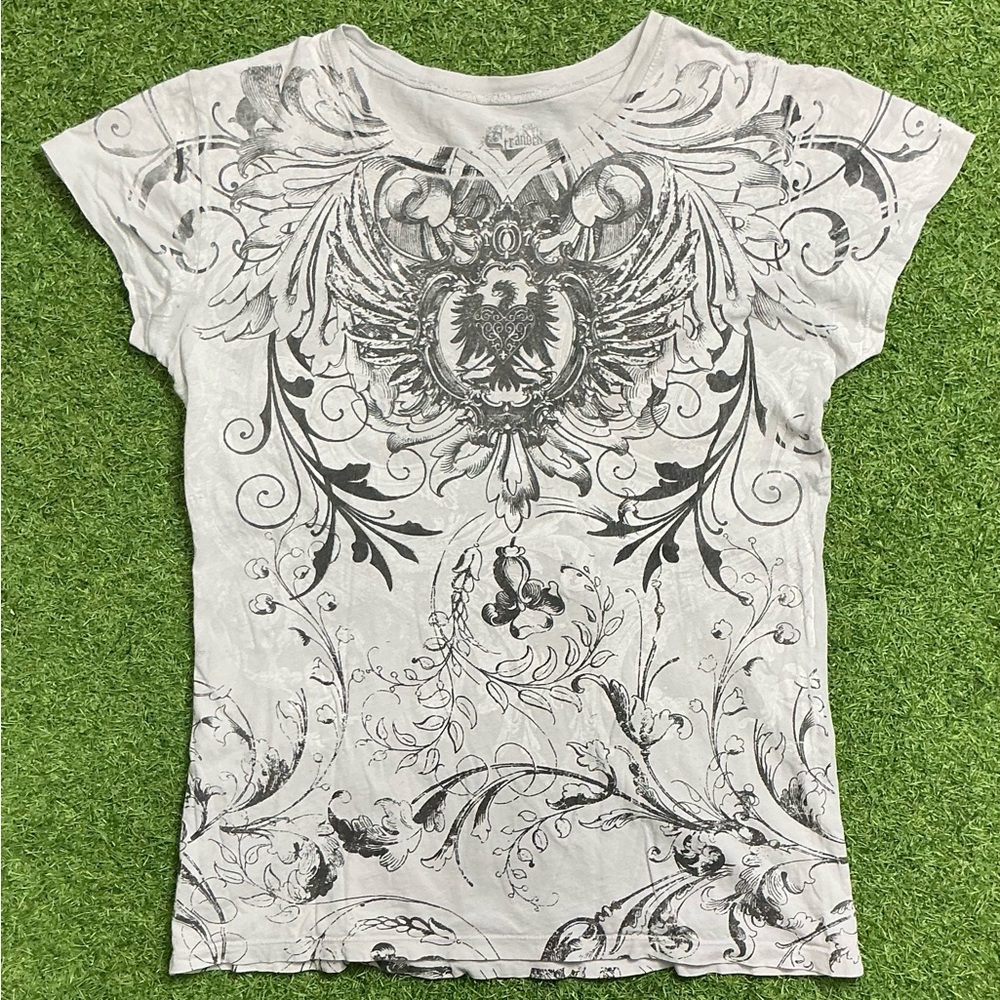 Women's Y2K Stranded Graphic Tee